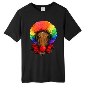 Clown Horse Carnival Circus Staff Farmer Horse Lover Cow Cool Gift Tall Fusion ChromaSoft Performance T-Shirt