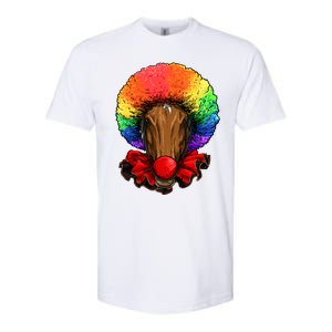 Clown Horse Carnival Circus Staff Farmer Horse Lover Cow Cool Gift Softstyle CVC T-Shirt