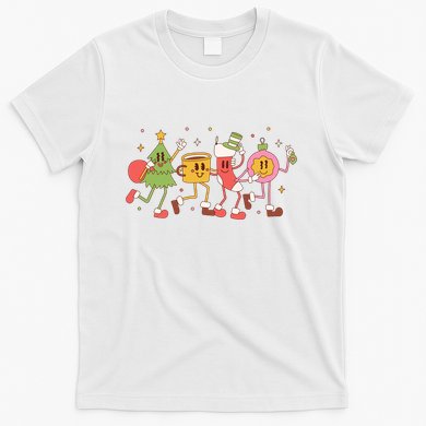 Christmas Holiday Celebration Retro T-Shirt