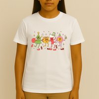 Christmas Holiday Celebration Retro T-Shirt