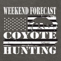Coyote Hunting Cotton Canvas Backpack