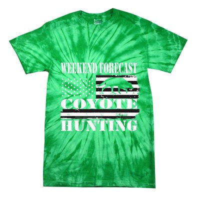 Coyote Hunting Tie-Dye T-Shirt