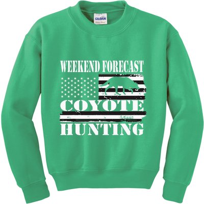 Coyote Hunting Kids Sweatshirt