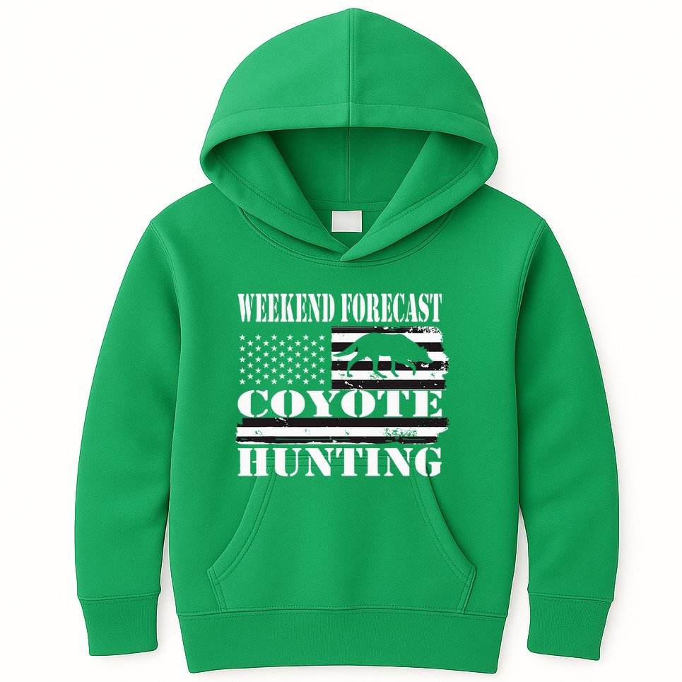 Coyote Hunting Kids Hoodie