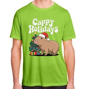 Cappy Holidays Capybara Christmas Adult ChromaSoft Performance T-Shirt