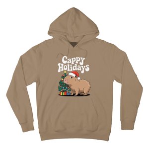 Cappy Holidays Capybara Christmas Hoodie