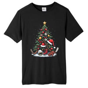 Christmas Hockey Cool Gift Tall Fusion ChromaSoft Performance T-Shirt