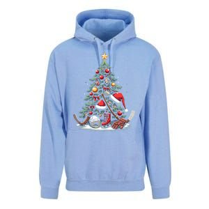 Christmas Hockey Cool Gift Unisex Surf Hoodie