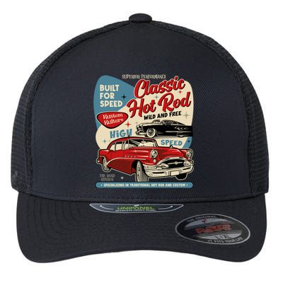 Classic Hotrod Flexfit Unipanel Trucker Cap