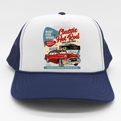 Classic Hotrod Trucker Hat