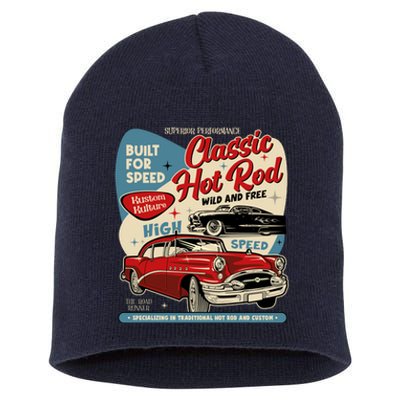 Classic Hotrod Short Acrylic Beanie