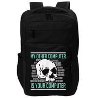 Cyber Hacker, Computer Security Expert, Cybersecurity Impact Tech Backpack