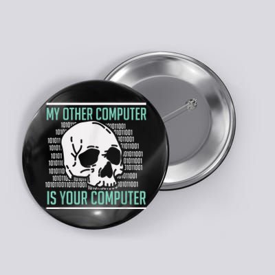 Cyber Hacker, Computer Security Expert, Cybersecurity Button