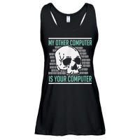 Cyber Hacker, Computer Security Expert, Cybersecurity Ladies Essential Flowy Tank