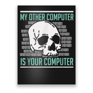 Cyber Hacker, Computer Security Expert, Cybersecurity Poster