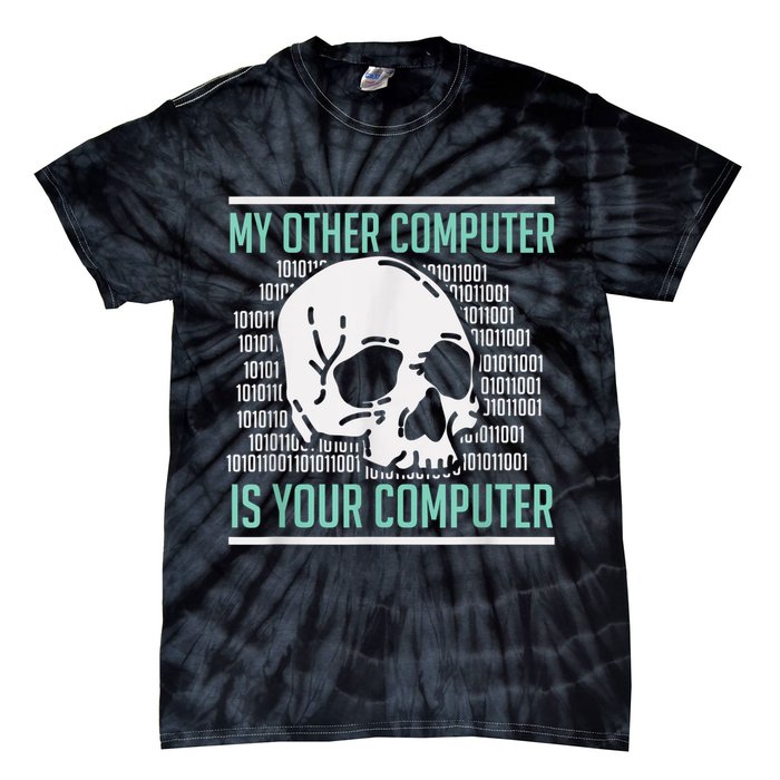 Cyber Hacker, Computer Security Expert, Cybersecurity Tie-Dye T-Shirt