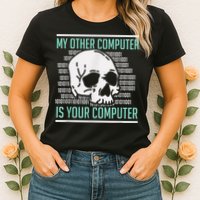 Cyber Hacker, Computer Security Expert, Cybersecurity Women's T-Shirt