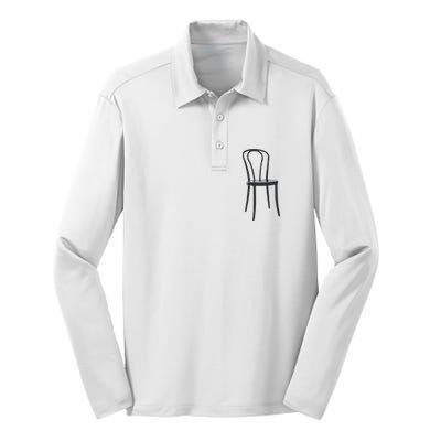 CoupleS Halloween Costume Vigilante Chair Dance Halloween Silk Touch Performance Long Sleeve Polo