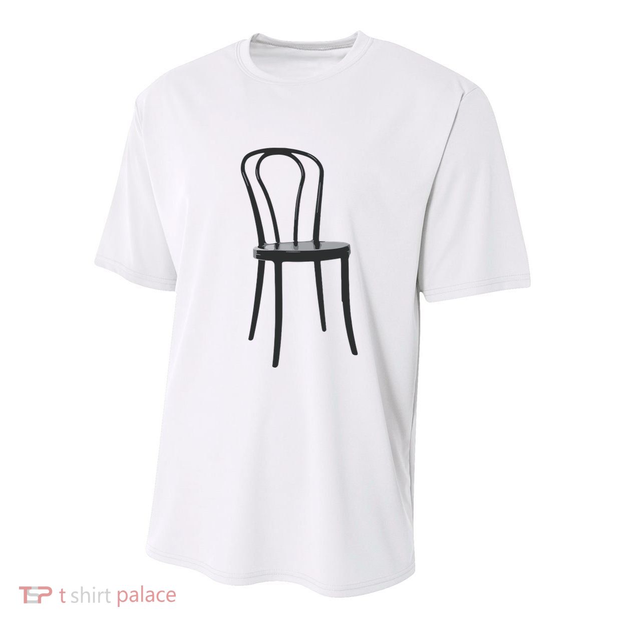 CoupleS Halloween Costume Vigilante Chair Dance Halloween Youth Performance Sprint T-Shirt
