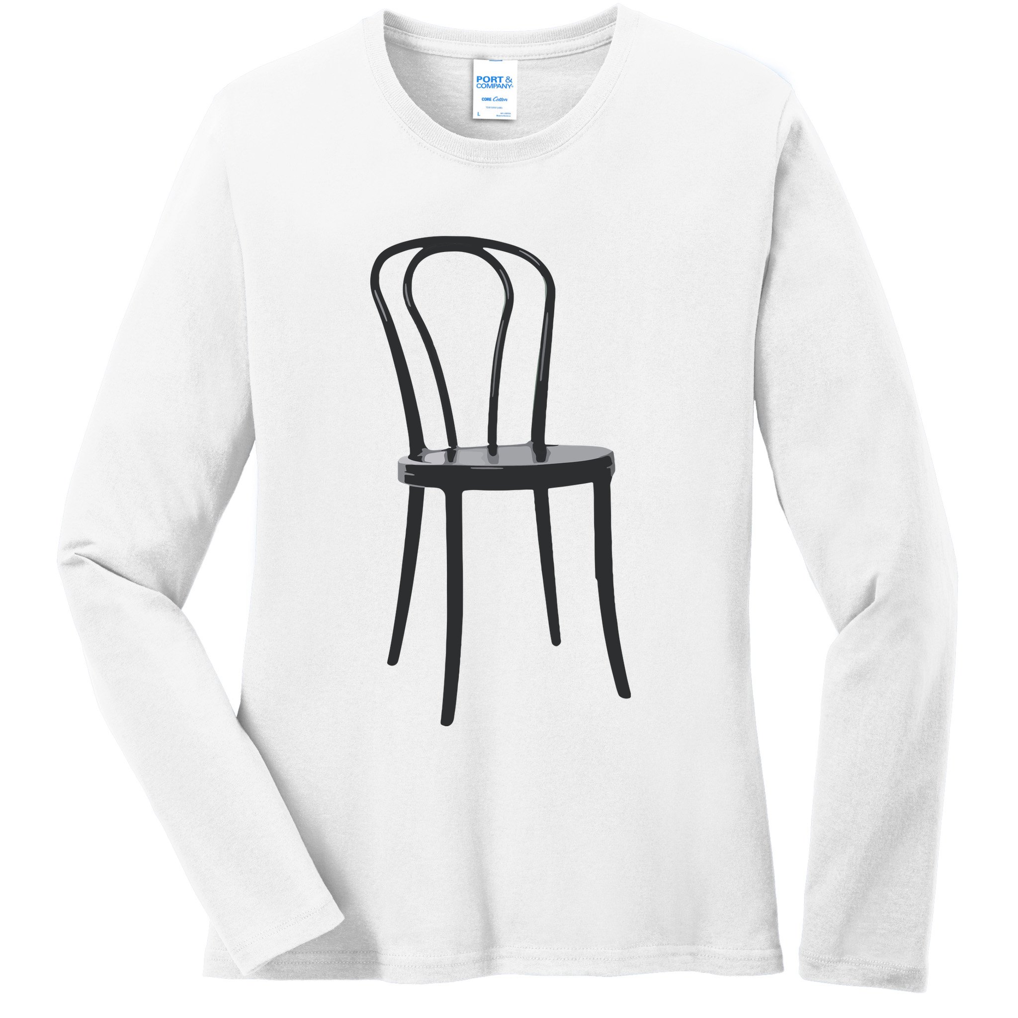 CoupleS Halloween Costume Vigilante Chair Dance Halloween Ladies Long Sleeve Shirt