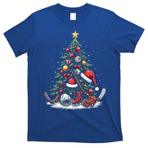 Christmas Hockey Cool Gift T-Shirt