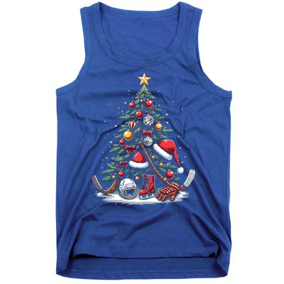 Christmas Hockey Cool Gift Tank Top