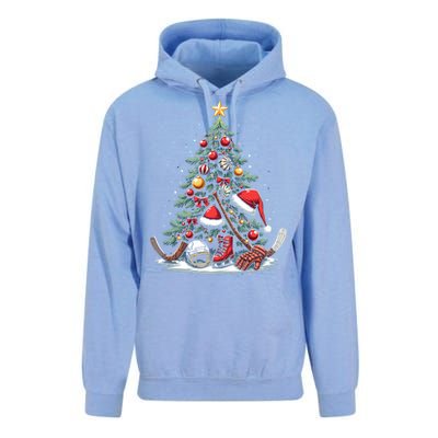 Christmas Hockey Cool Gift Unisex Surf Hoodie