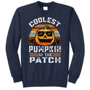 Childrens Halloween Coolest Pumpkin In Patch Sweatshirt