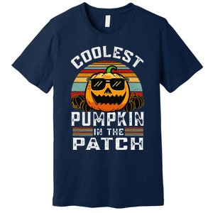 Childrens Halloween Coolest Pumpkin In Patch Premium T-Shirt