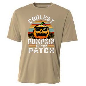 Childrens Halloween Coolest Pumpkin In Patch Cooling Performance Crew T-Shirt