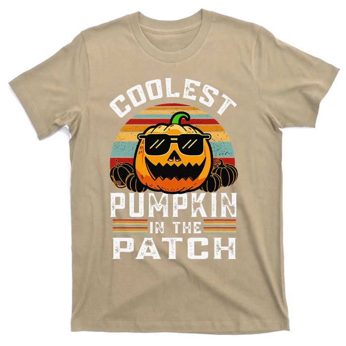 Childrens Halloween Coolest Pumpkin In Patch T-Shirt