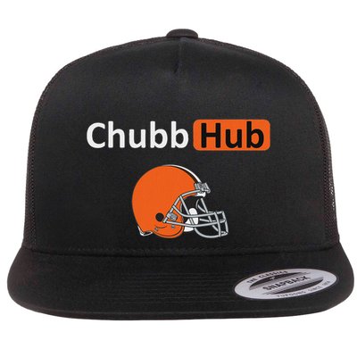 Chubb Hub Chubbhub Chubb Hub Chubb Hub Flat Bill Trucker Hat
