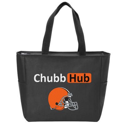 Chubb Hub Chubbhub Chubb Hub Chubb Hub Zip Tote Bag
