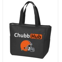 Chubb Hub Chubbhub Chubb Hub Chubb Hub Zip Tote Bag