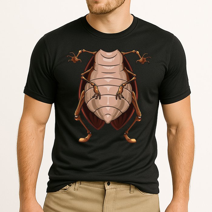 Cool Headless Cockroach Funny Lazy Halloween Costume Gift Performance Shirt