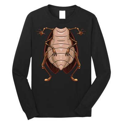 Cool Headless Cockroach Funny Lazy Halloween Costume Gift Long Sleeve Shirt