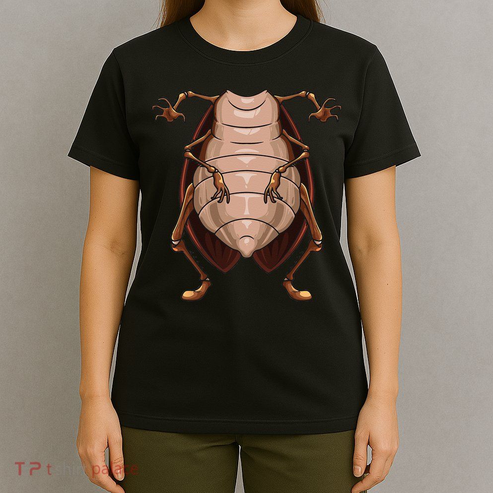Cool Headless Cockroach Funny Lazy Halloween Costume Gift T-Shirt