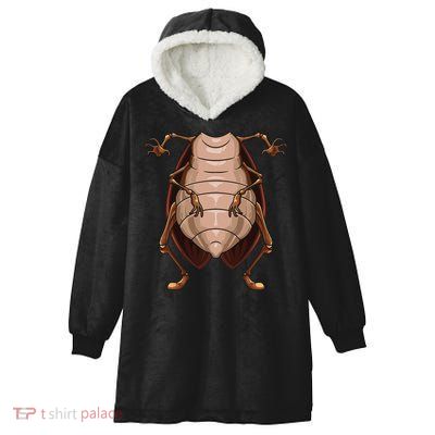 Cool Headless Cockroach Funny Lazy Halloween Costume Gift Hooded Wearable Blanket