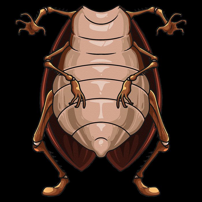 Cool Headless Cockroach Funny Lazy Halloween Costume Gift Flatbill Hat