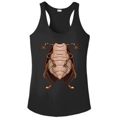 Cool Headless Cockroach Funny Lazy Halloween Costume Gift Ladies PosiCharge Competitor Racerback Tank