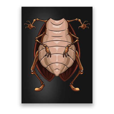 Cool Headless Cockroach Funny Lazy Halloween Costume Gift Poster