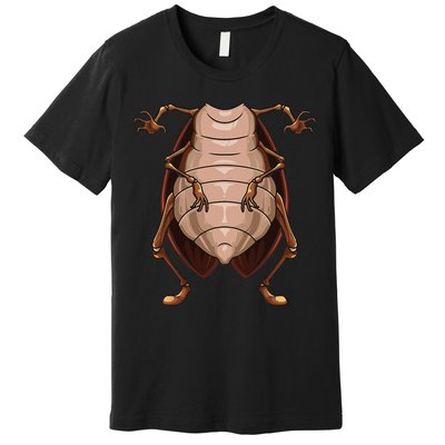 Cool Headless Cockroach Funny Lazy Halloween Costume Gift Premium T-Shirt