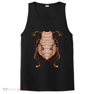 Cool Headless Cockroach Funny Lazy Halloween Costume Gift PosiCharge Competitor Tank