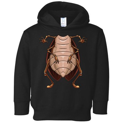 Cool Headless Cockroach Funny Lazy Halloween Costume Gift Toddler Hoodie