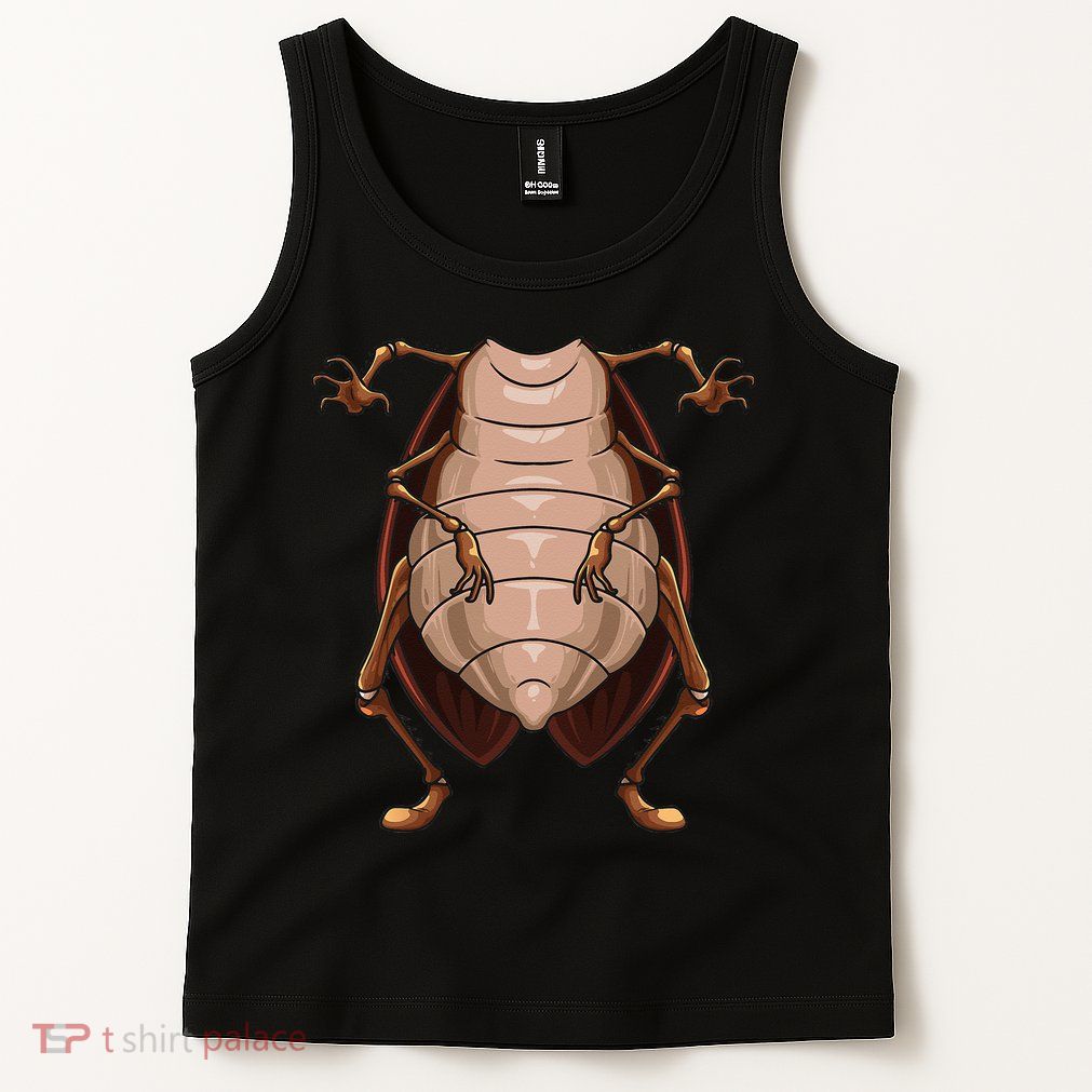 Cool Headless Cockroach Funny Lazy Halloween Costume Gift Tank Top