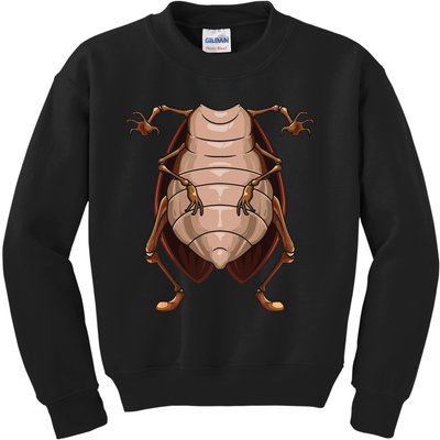 Cool Headless Cockroach Funny Lazy Halloween Costume Gift Kids Sweatshirt