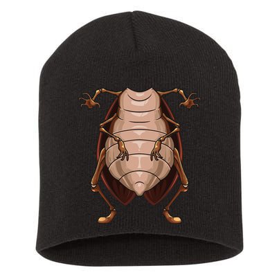 Cool Headless Cockroach Funny Lazy Halloween Costume Gift Short Acrylic Beanie