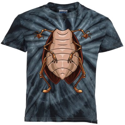 Cool Headless Cockroach Funny Lazy Halloween Costume Gift Kids Tie-Dye T-Shirt