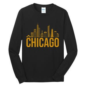 Chicago Home City Chicago Illinois Lover Tall Long Sleeve T-Shirt