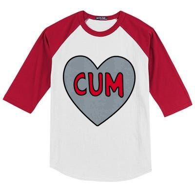 Cum Heart Christian University Michigan Kids Colorblock Raglan Jersey